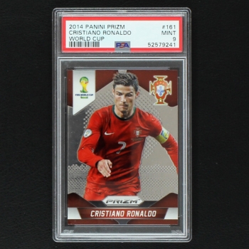 Cristiano Ronaldo Panini Trading Card - Brasil 2014 - PSA 9