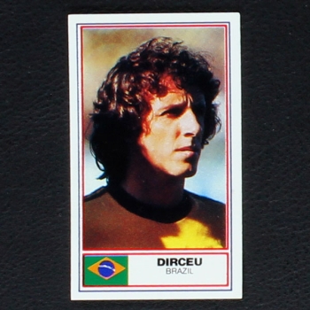 Dirceu Rothmans Card - Football International Stars 1984