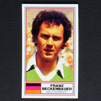 Franz Beckenbauer Rothmans Card - Football International Stars 1984