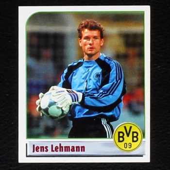 Jens Lehmann Panini Sticker No. B  - Fußball 2002