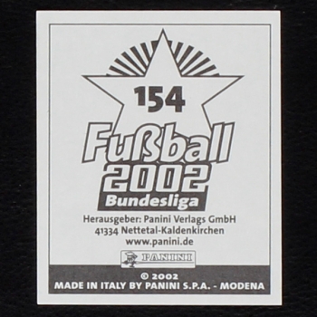 Andreas Möller Panini Sticker No. 154  - Fußball 2002