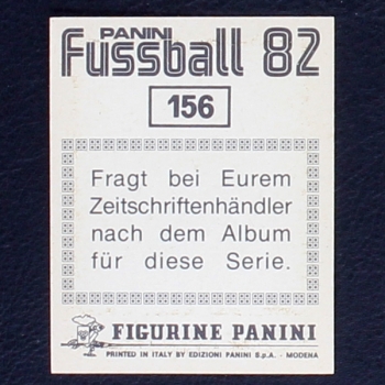 Eintracht Frankfurt Panini Sticker No. 156 - Fußball 82