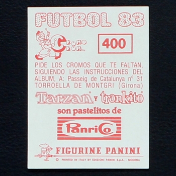 Alain Giresse Panini Sticker No. 400 - Futbol 83