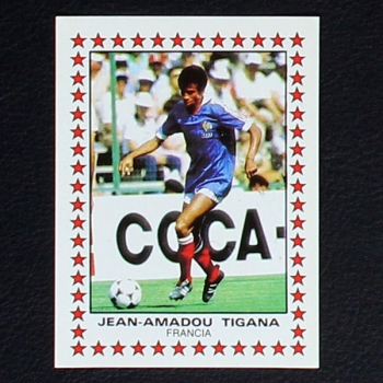 Jean-Amadou Tigana Panini Sticker No. 416 - Futbol 83