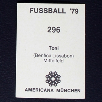 Toni Americana Sticker No. 296 - Fußball 79