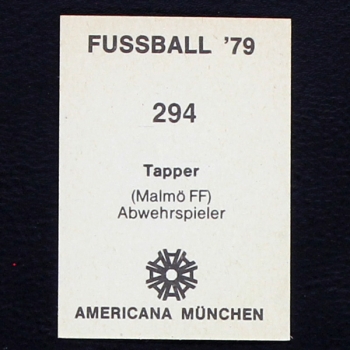 Tapper Americana Sticker No. 294 - Fußball 79