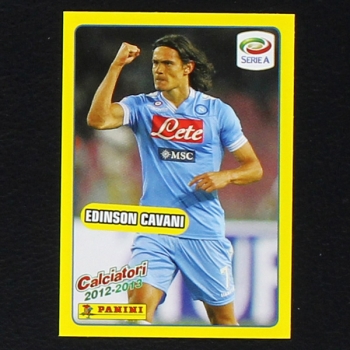 Edinson Cavani Panini Sticker No. V2 - Calciatori 2012