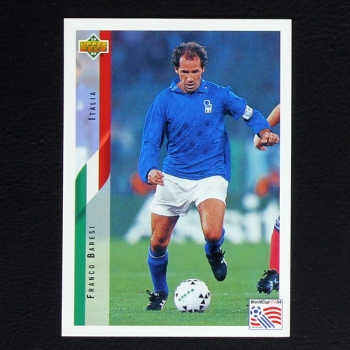 Franco Baresi Upper Deck Trading Card No. 120 - USA 94