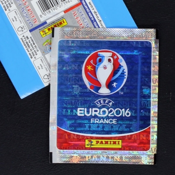 Euro 2016 Panini sticker bag light blue horizontal