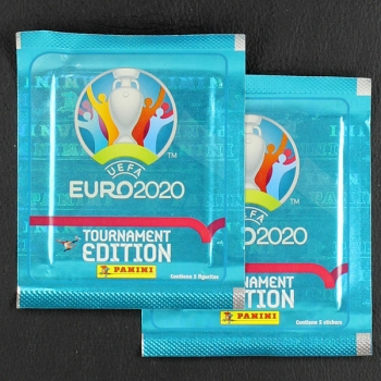 Euro 2020 Panini Sticker Tüte - Südamerika Version 2x