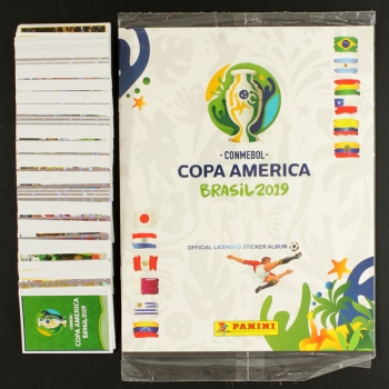 HARDCOVER PANINI Copa America 2019 Empty Album Brazil 