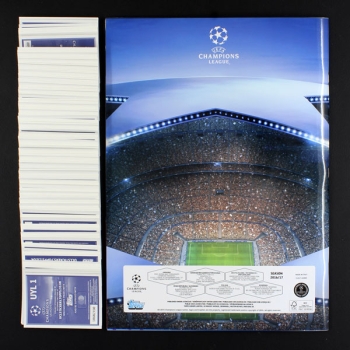Champions League 2016 Topps Sticker Album komplett