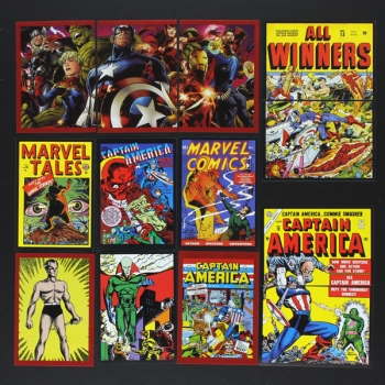 Marvel 80 Years Panini album complete 192 stickers