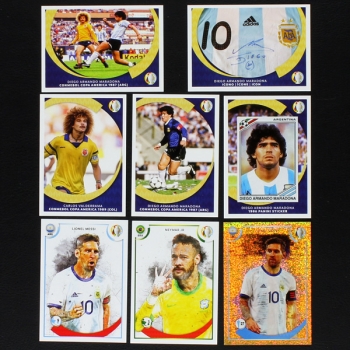 Copa America 2021 Panini Sticker Album komplett