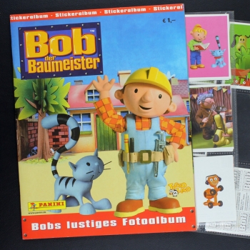 Bob der Baumeister 2 Panini Sticker Album komplett