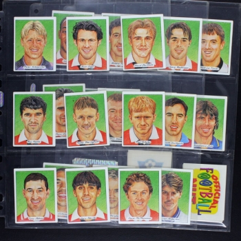 Superplayers 98 Panini Sticker Album komplett