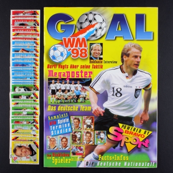 WM 98 Goal Ferrero Sticker Album Duplo Variante
