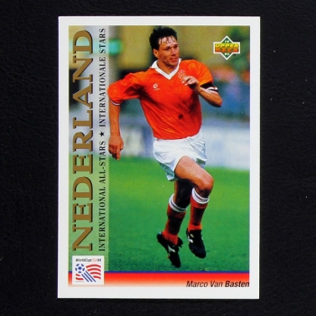 Marco van Basten Upper Deck Trading Card 112 Serie USA 94