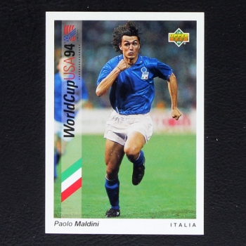 Paolo Maldini Upper Deck Series Trading Card 74 USA 94