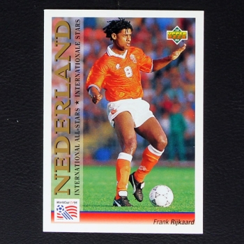 Frank Rijkaard Upper Deck Trading Card Serie USA 94