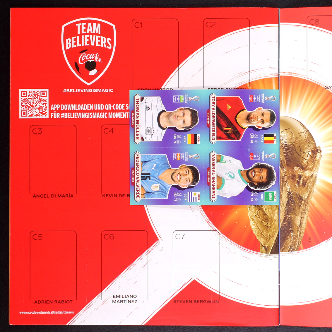 thumbnail image 2 of PANINI QATAR 2022 Fifa World Cup Sticker Andy Yiadom - Gha 10 EUR 1,13... 2 of 13