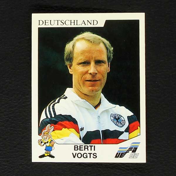 Euro 92 Nr. 193 Panini Sticker Berti Vogts- Sticker-Worldwide