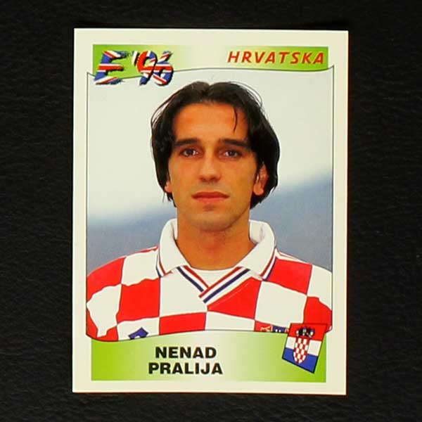 Euro 96 Nr. 346 Panini Sticker Nenad Pralija StickerWorldwide
