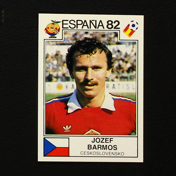 Espana 82 Nr. 263 Panini Sticker Jozef Barmos StickerWorldwide