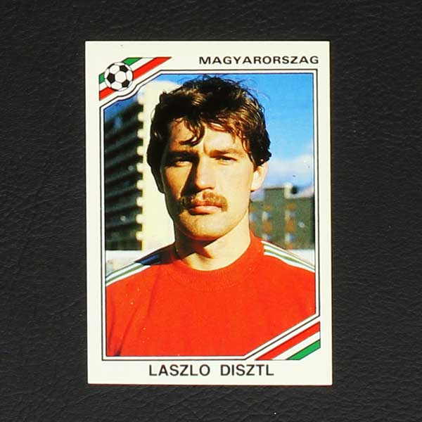 Mexico 86 Nr. 206 Panini Sticker Laszlo Disztl StickerWorldwide