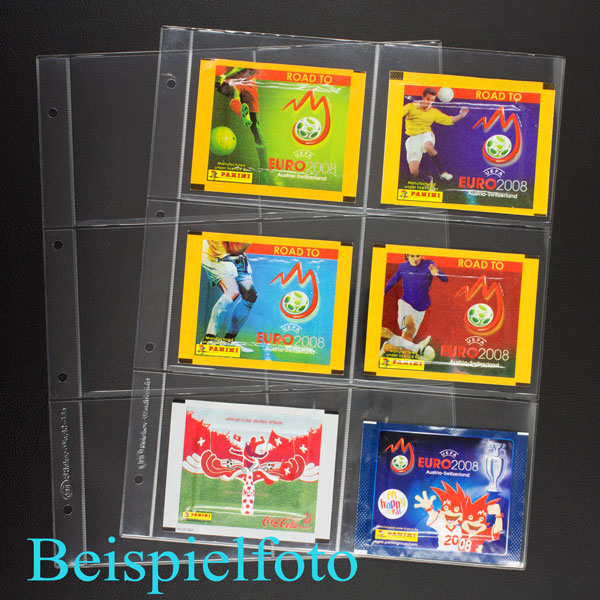 Panini Collector und Sammelhüllen für Sticker Tüten Bags Pochette Bustine