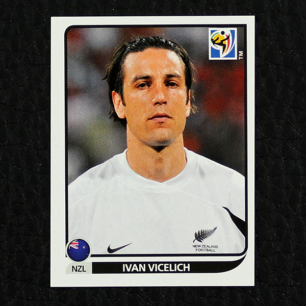 Panini World Cup 2010 452 Ivan Vicelich New Zealand No 