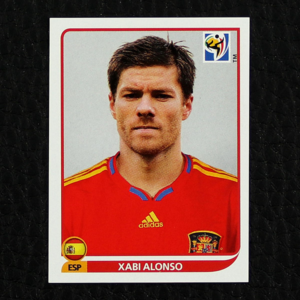 Panini 574 Xabi Alonso Spanien FIFA WM 2010 Südafrika 