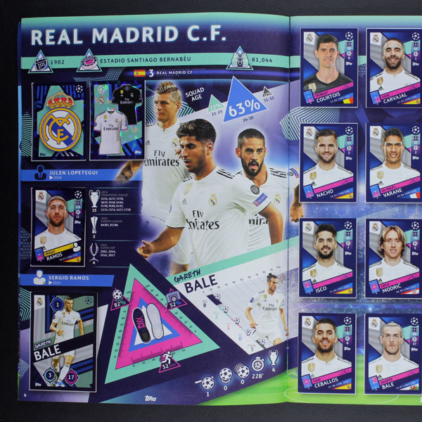 topps champions league 2018