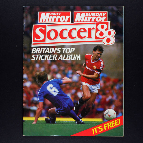 Daily Mirror 1988 ~ Soccer 88 Football Stickers Sticker Variants 183-360 e22 