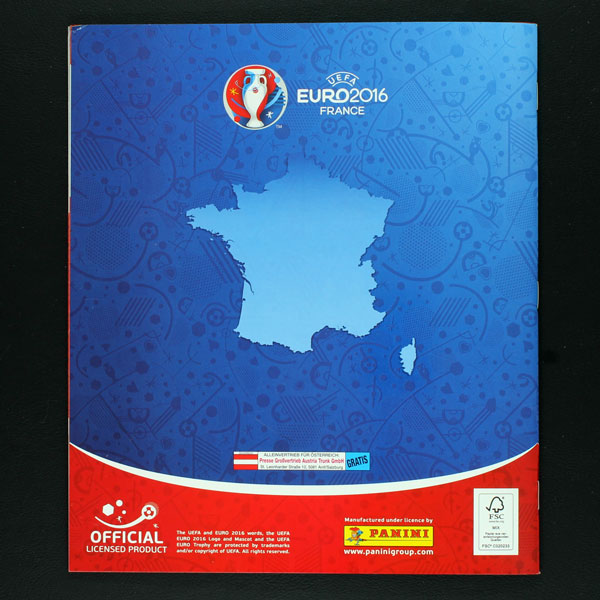 Panini EURO 2016 Leeralbum Edition Österreich