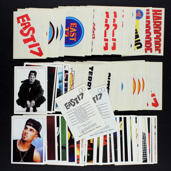 East 17 Sticker Album Panini unbenutzt 