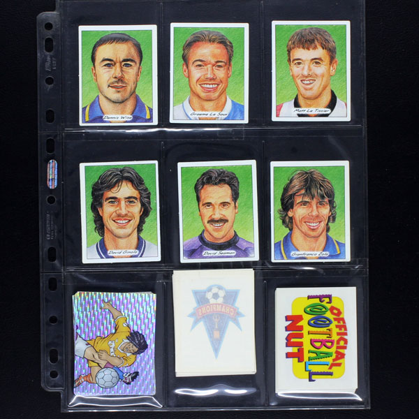 Panini Superplayers 98 Choose from drop list Embossed 3D glyptic stickers 