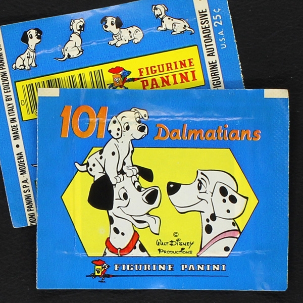 101 Dalmatiner 1985 Panini Sticker Tüte - USA Version