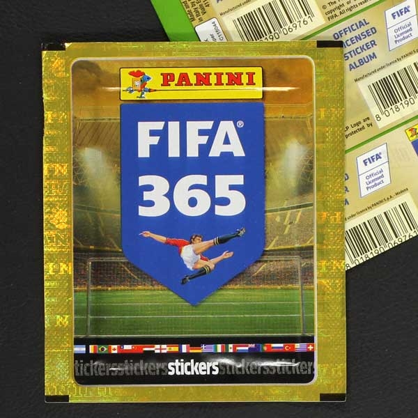 FIFA 365 2016 Panini Sticker Tüte Italien Variante