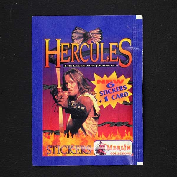 Hercules Merlin sticker bag