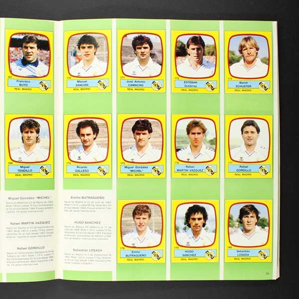 Futbol 90 Panini Sticker Album Album Spanien