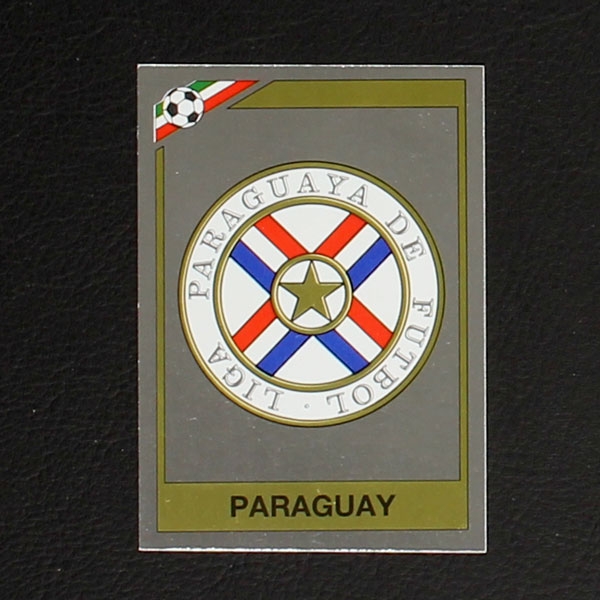 Paraguay Panini Sticker Mexico 86