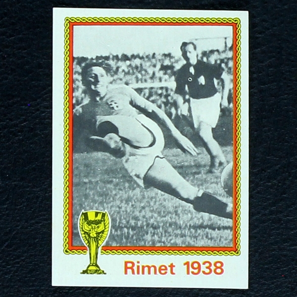 Rimet 1938 Sticker No. 26 Panini - München 74