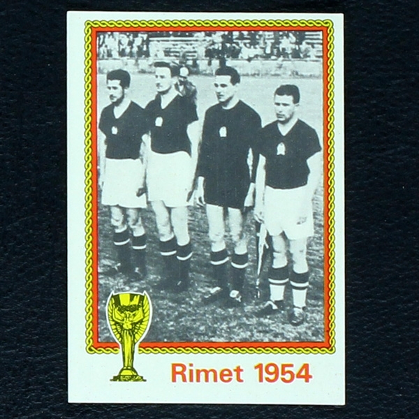 Rimet 1954 Sticker No. 33 Panini - München 74