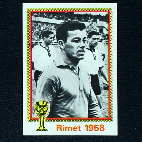 Rimet 1958 Sticker No. 37 Panini - München 74
