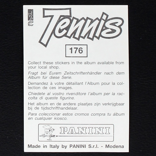 Ivan Lendl Panini Sticker Nr. 176 - Tennis