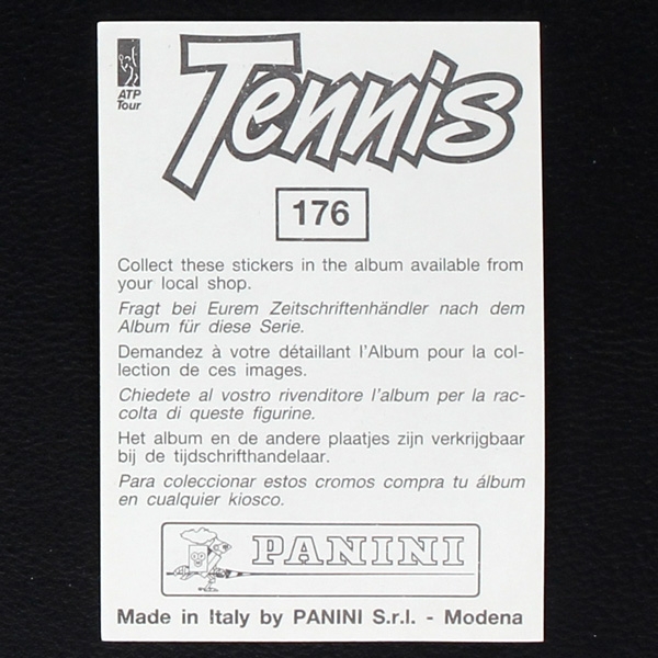 Pete Sampras Panini Sticker Nr. 186 - Tennis