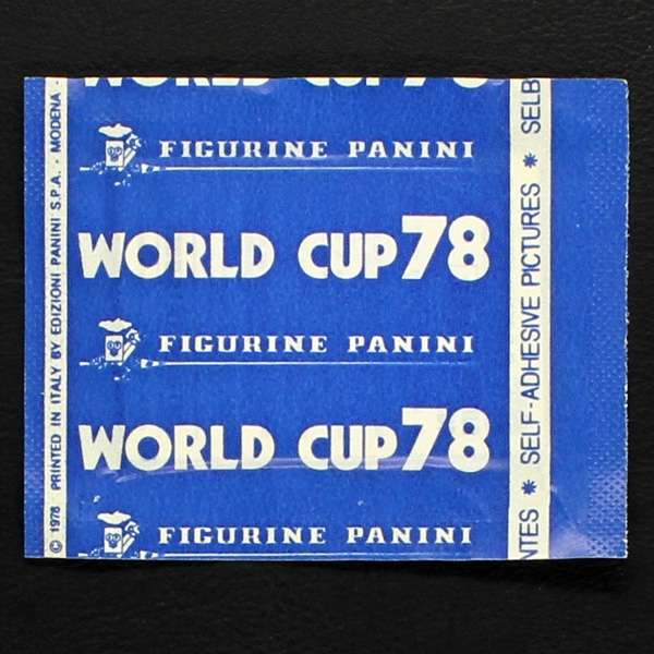 World Cup 78 Panini Sticker Tüte - UK Version