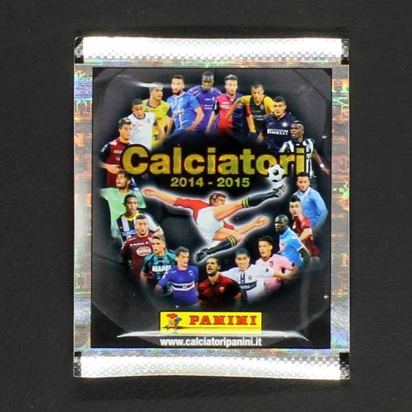 Calciatori 2014-2015 Panini Sticker Tüte silber