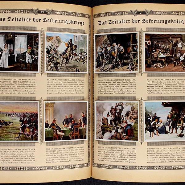 Bilder Deutscher Geschichte Reemtsma 1936 Album komplett